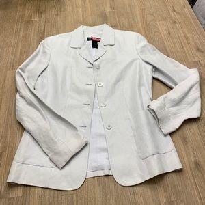 Liz Claiborne Suit Silk/Linen